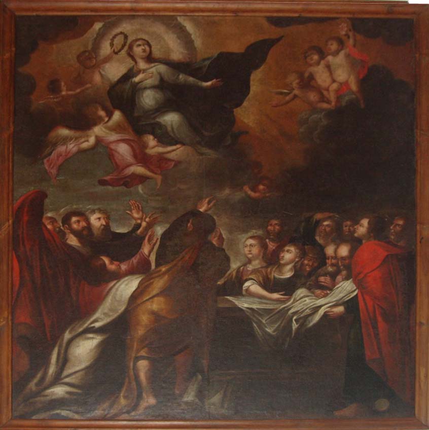 Óleo de La Asunción de la Virgen